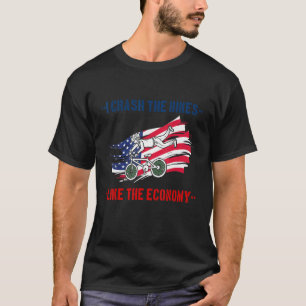 T-shirt Tomber Du Vélo