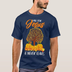 T-shirt Tomber Pour La Prière Chrétienne Jésus