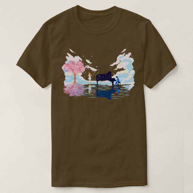 T-shirt Ton mensonge en avril (Design devant)
