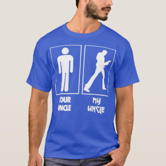 T-shirt Ton oncle, mon oncle, guitare