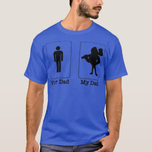 T-shirt Ton père contre mon loggerLumberjack Papa