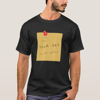 T-shirt Ton Père Est Mon Citation Cardio 4