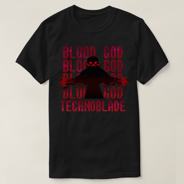 T-shirt Ton Sang Pour Le Dieu Du Sang (Design devant)