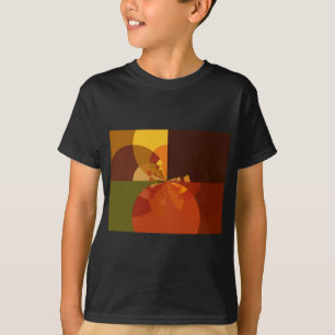 T-shirt Tonalité Terre Art couleur Abstrait Design d'impre