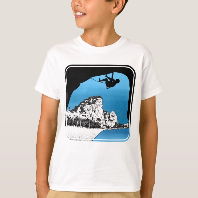 T-shirt Tonasi Railei Beach Rock Escalade (Devant)