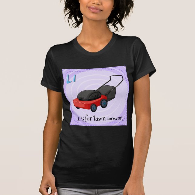 T-shirt Tondeuse à gazon (Devant)