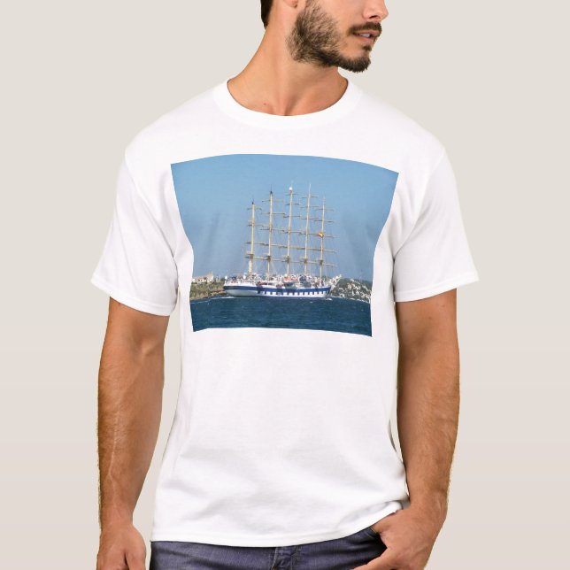 T-shirt Tondeuse royale de bateau grand (Devant)