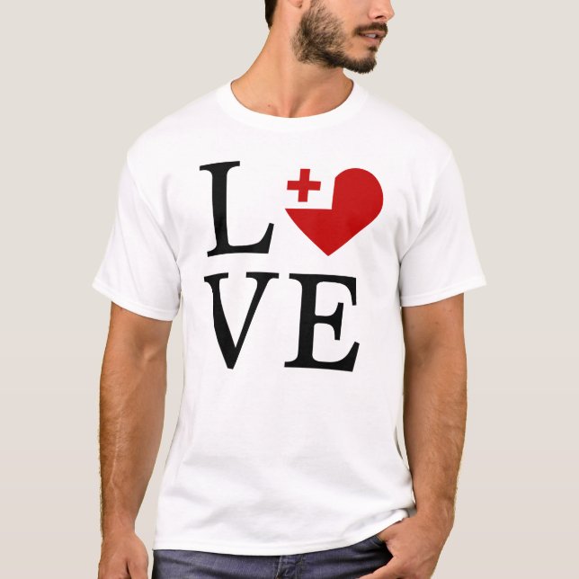 T-shirt Tonga Love (Devant)