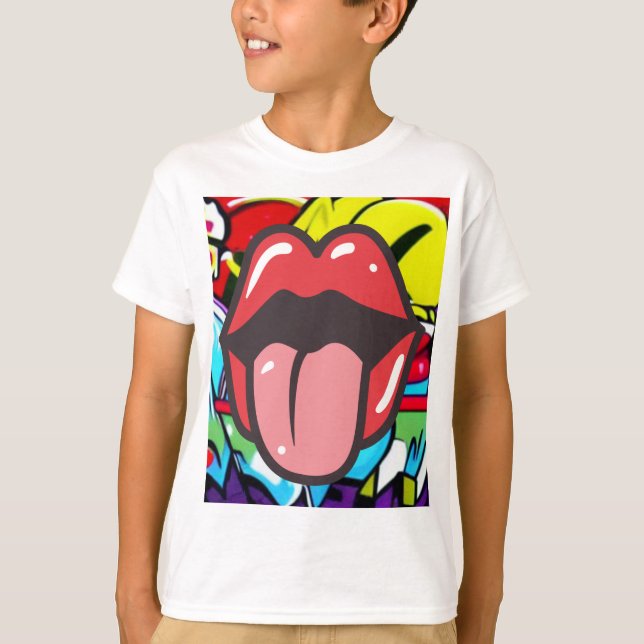 T-shirt Tongue Twister (Devant)