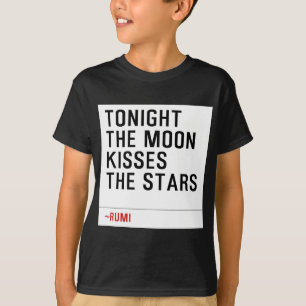 T-SHIRT TONIGHT-THE-MOON-KISSES-THE-STARS