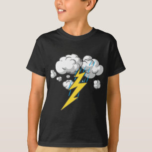 T-shirt Tonnerre Et Éclair