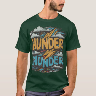 T-shirt Tonnerre. Tonnerre. Tonnerre.