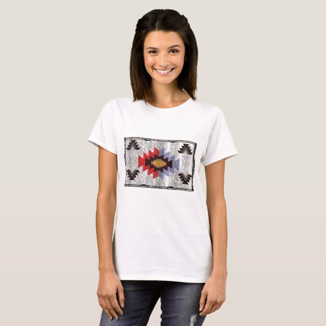 T-shirt Tons chauds Sud-Ouest Motif (Devant entier)