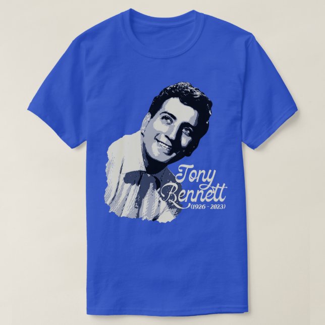 T-shirt Tony Bennett (Design devant)
