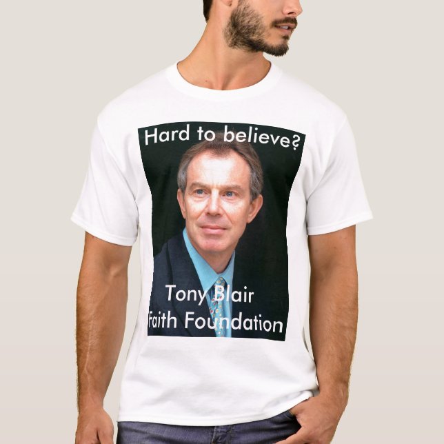 T-shirt Tony Blair (Devant)