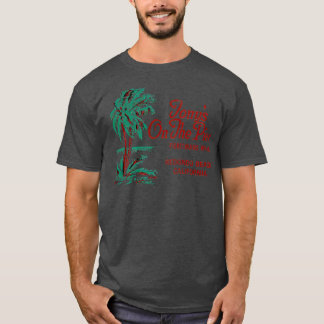 T-shirt Tonys Sur La Jetée Redondo Beach Rétro Mi-Siècle