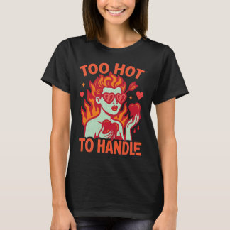 T-shirt Too Hot to Handle Valentine’s Day