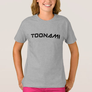 T-shirt Toonami Digital Font Logo