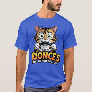T-shirt Toonces - Le Chat de conduite