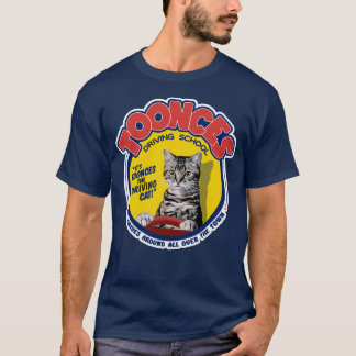T-shirt Toonces The Drivers Chat Drivers School Classic SN