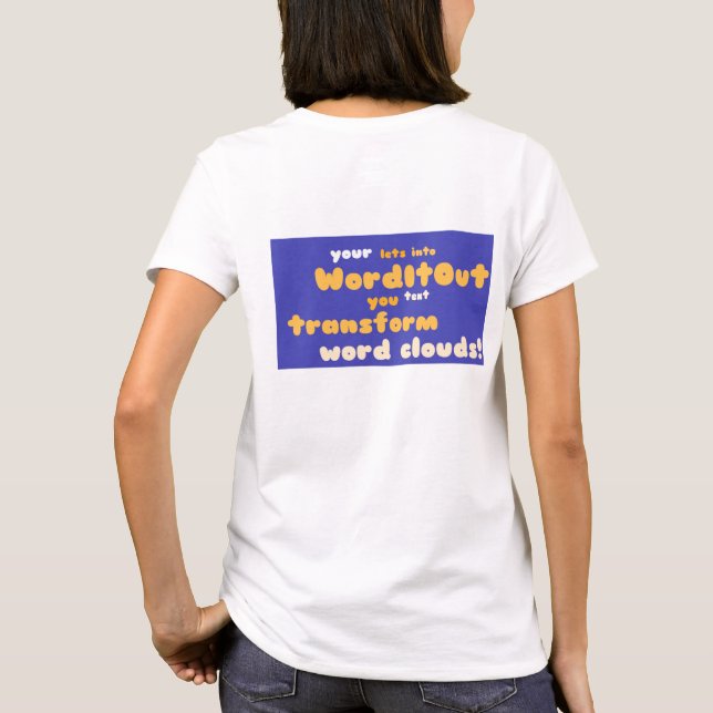 T-shirt Top femmes : disposition arrière (Dos)