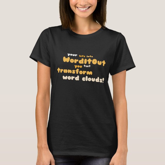 T-shirt Top femmes : disposition avant (Devant)
