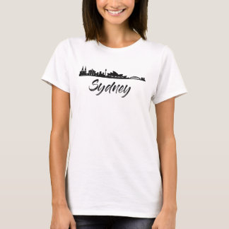 T-shirt Top femmes Skyline Sydney