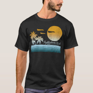 T-shirt Top Gun Fightown Usa Sunset Silhouette Voyage P