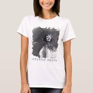 T-shirt Top noir et blanc de Poppy Islande