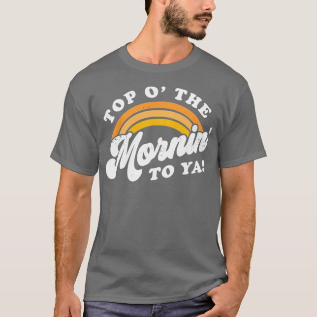 T-shirt Top O' Le Matin À Ya (Devant)