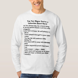 T-shirt Top Ten - le BON !