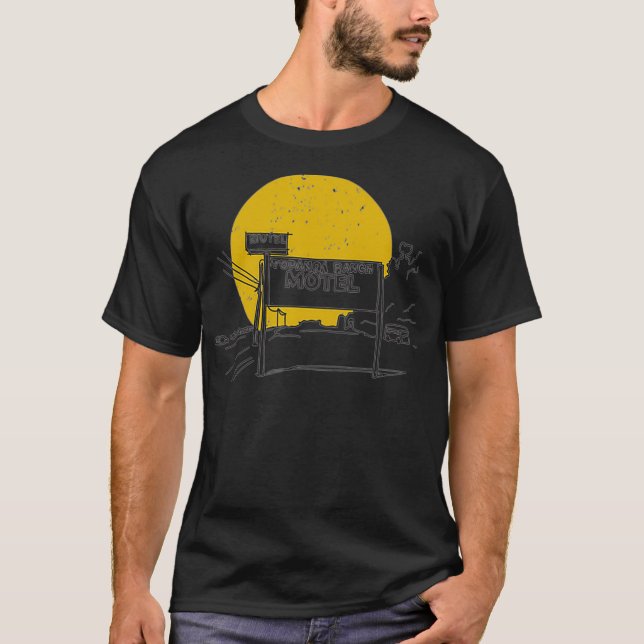 T-shirt Topanga Ranch Motel Surf Vintage (Devant)