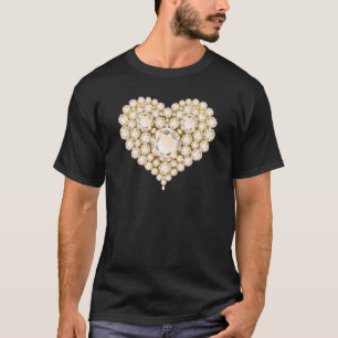 T-shirt Topaz Heart Gems