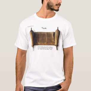 T-shirt Torah "Si ce n'est pour moi-même" Citations de sag
