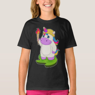 T-shirt Torche Unicorn