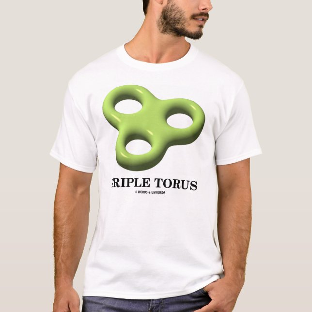 T-shirt Tore triple (tore) (Devant)