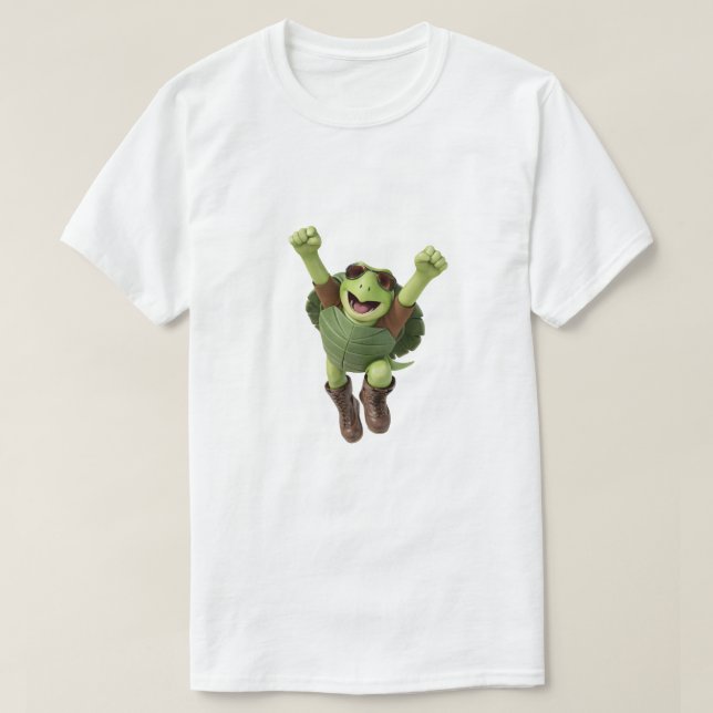 T-shirt Torin Base Green Shell 3D (Design devant)