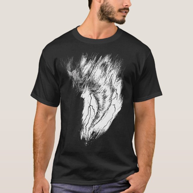 T-shirt Tornade météorologiste de chasse aux tempêtes (Devant)