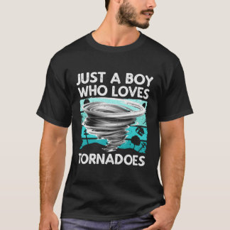T-shirt Tornade Pour Tempête Météo Tornado Chaser