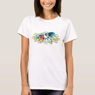 T-shirt Tornade rouge + Batman