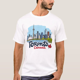 T-shirt Toronto CN Tower Skyline