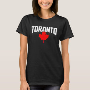 T-shirt Toronto Ontario Canada Feuille d'érable Fierté can