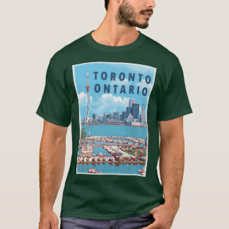 T-shirt Toronto Ontario Canada Vintage voyage