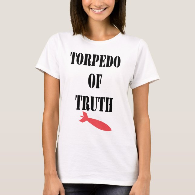 T-SHIRT TORPILLE DE LA VÉRITÉ (Devant)