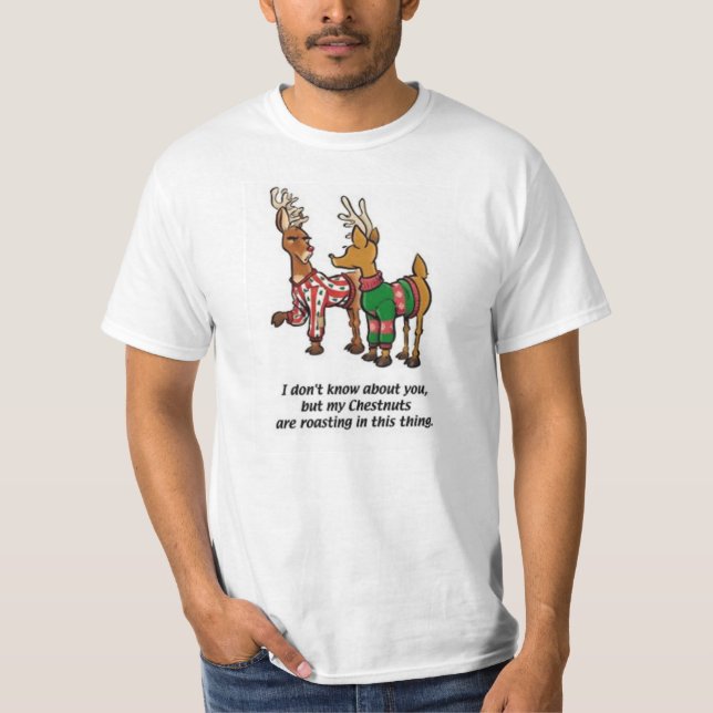 T-shirt Torréfaction de châtaignes (Devant)