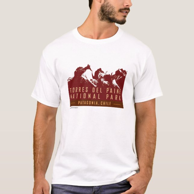 T-shirt Torres del Paine-T-chemise (Devant)