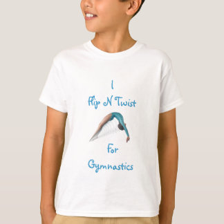 T-shirt Torsion de la secousse N pour la gymnastique