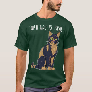 T-shirt Tortitude est réelleCoquille de Tortueortie Imprim