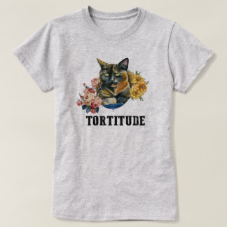 T-shirt Tortitude torse chat drôle