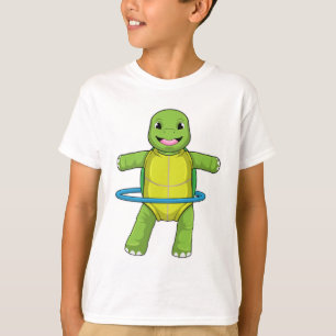 T-shirt Tortue à Fitness avec pneus Fitness